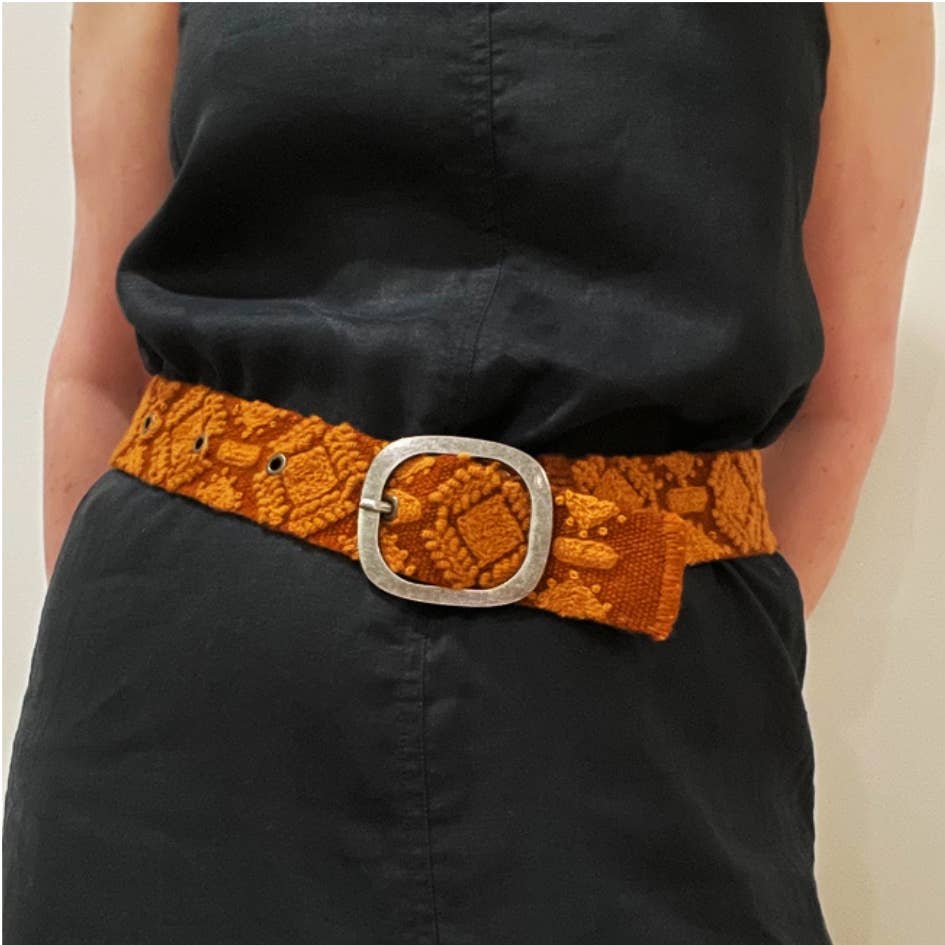 Belt | Terracotta Embroidered | M