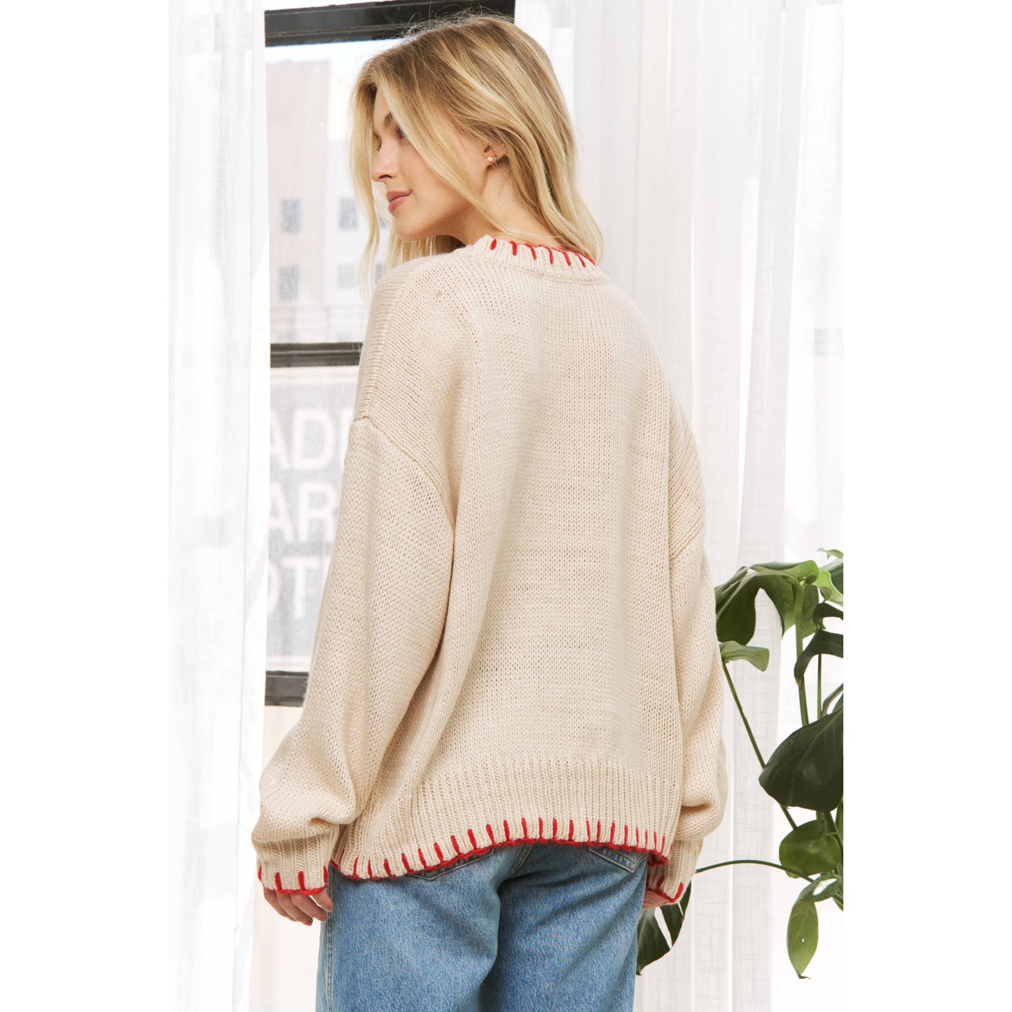 Lobster Sweater | Beige