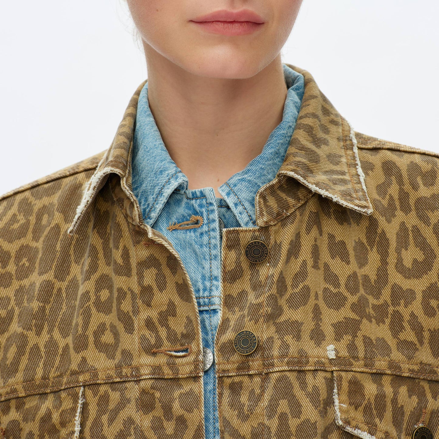 Jacket | Bayeas Twill Leopard | XL