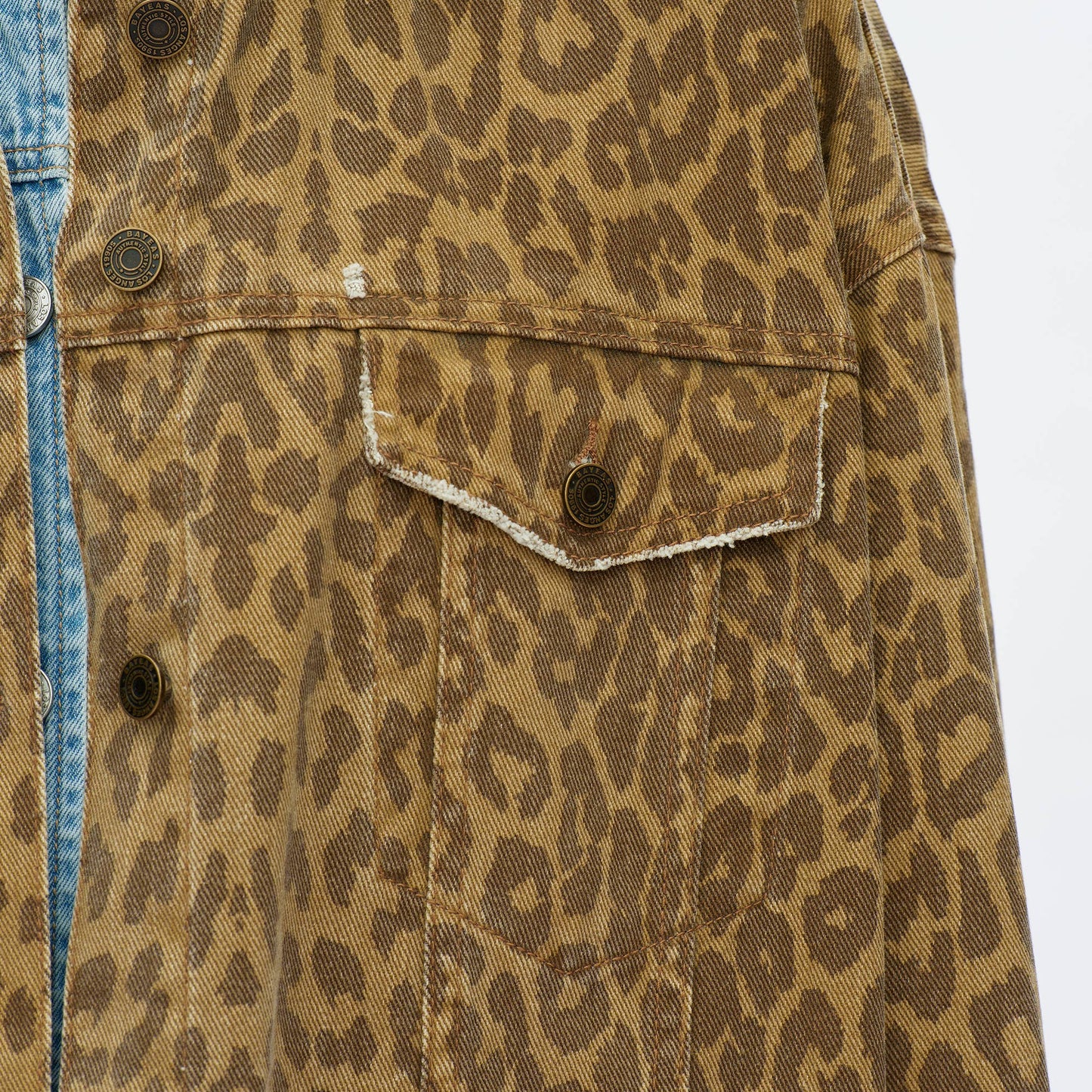 Jacket | Bayeas Twill Leopard | XS
