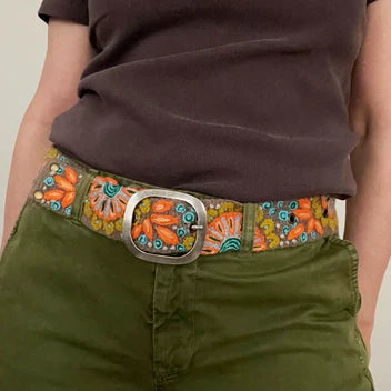 Belt | Andean Whisper Embroidered | S