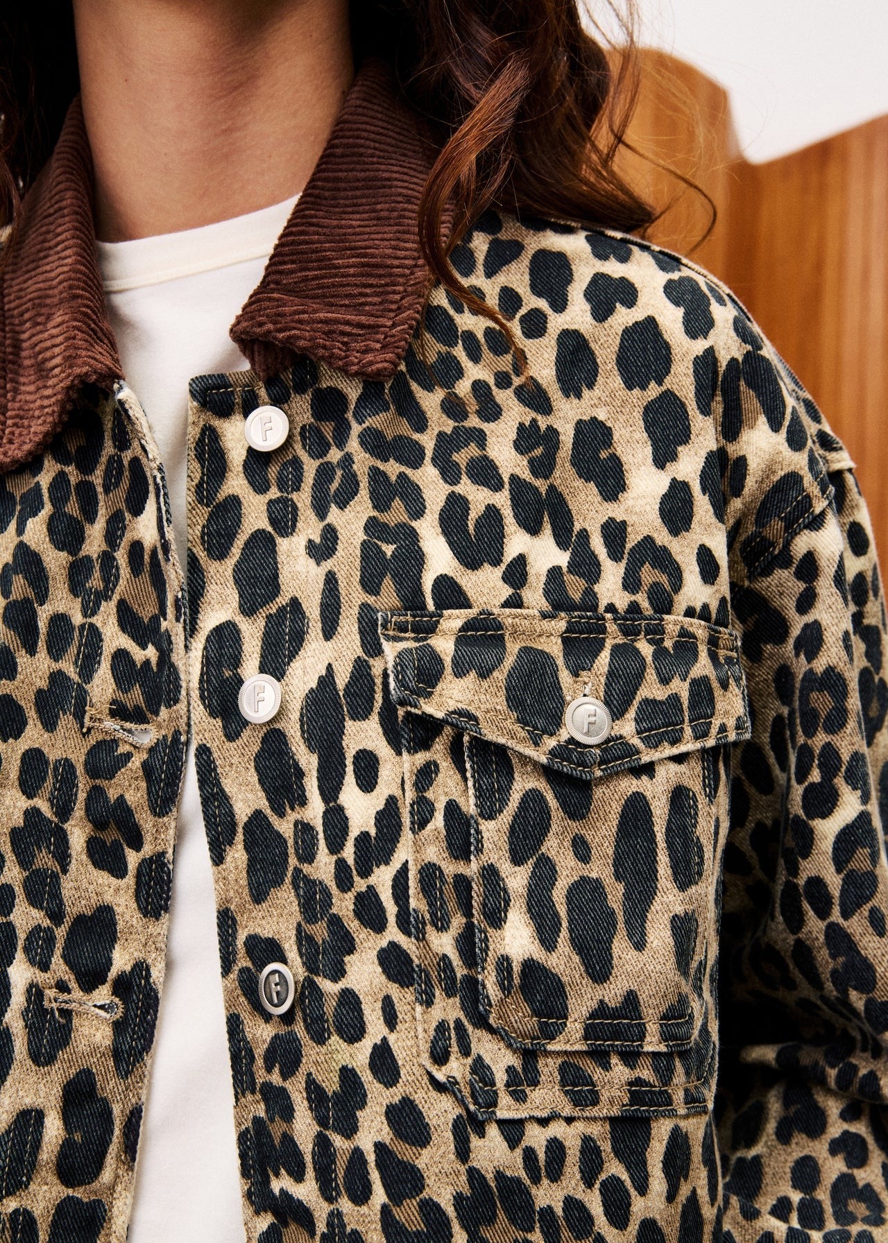 Jacket | FRNCH Munchkin Leopard | M