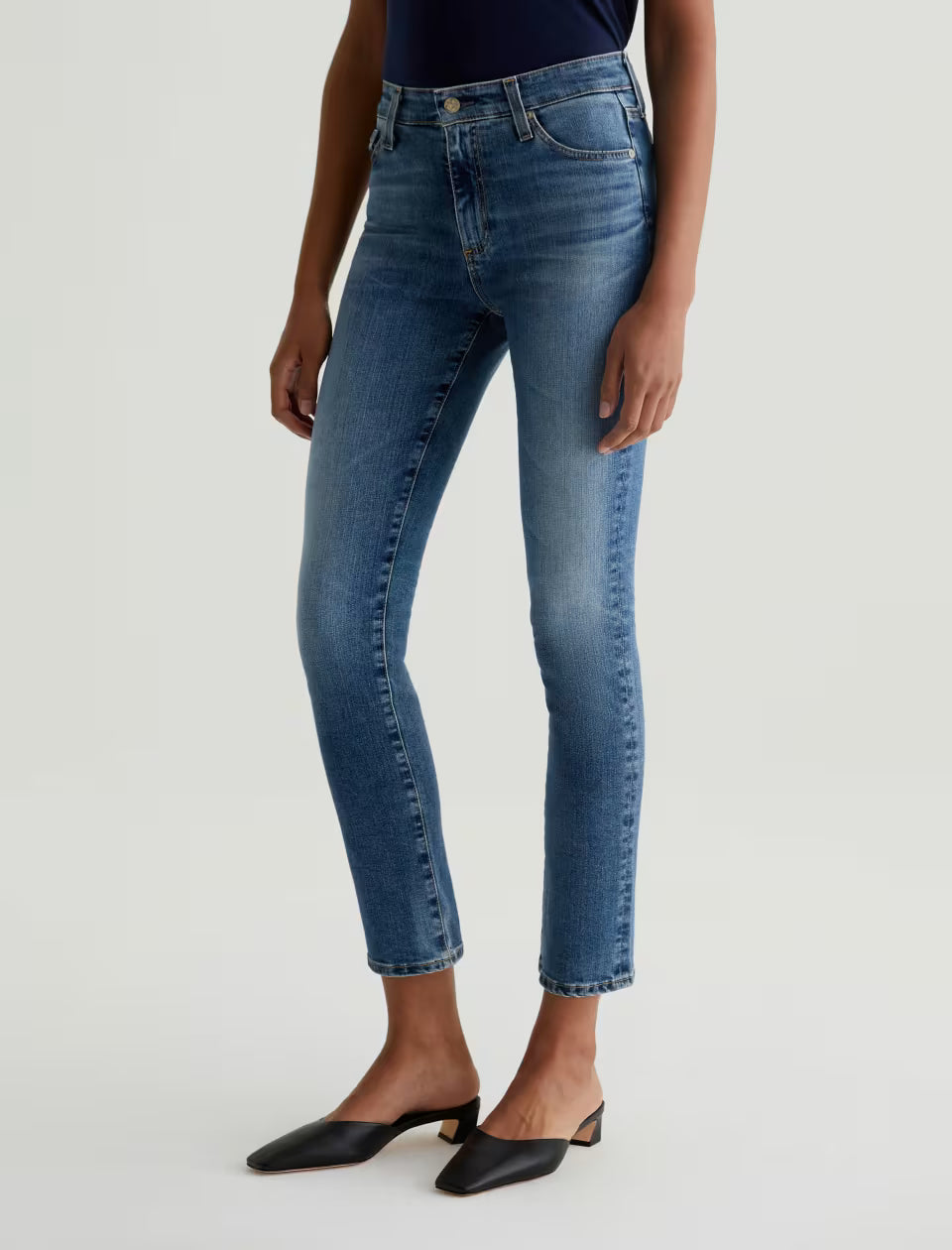 AG Mari Slim Straight Light