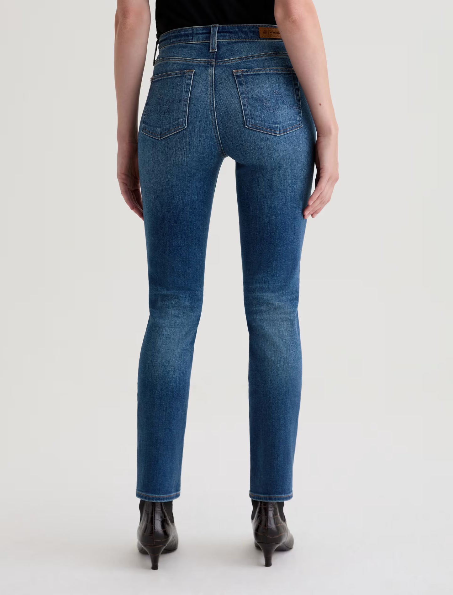 AG Mari Slim Straight Jeans