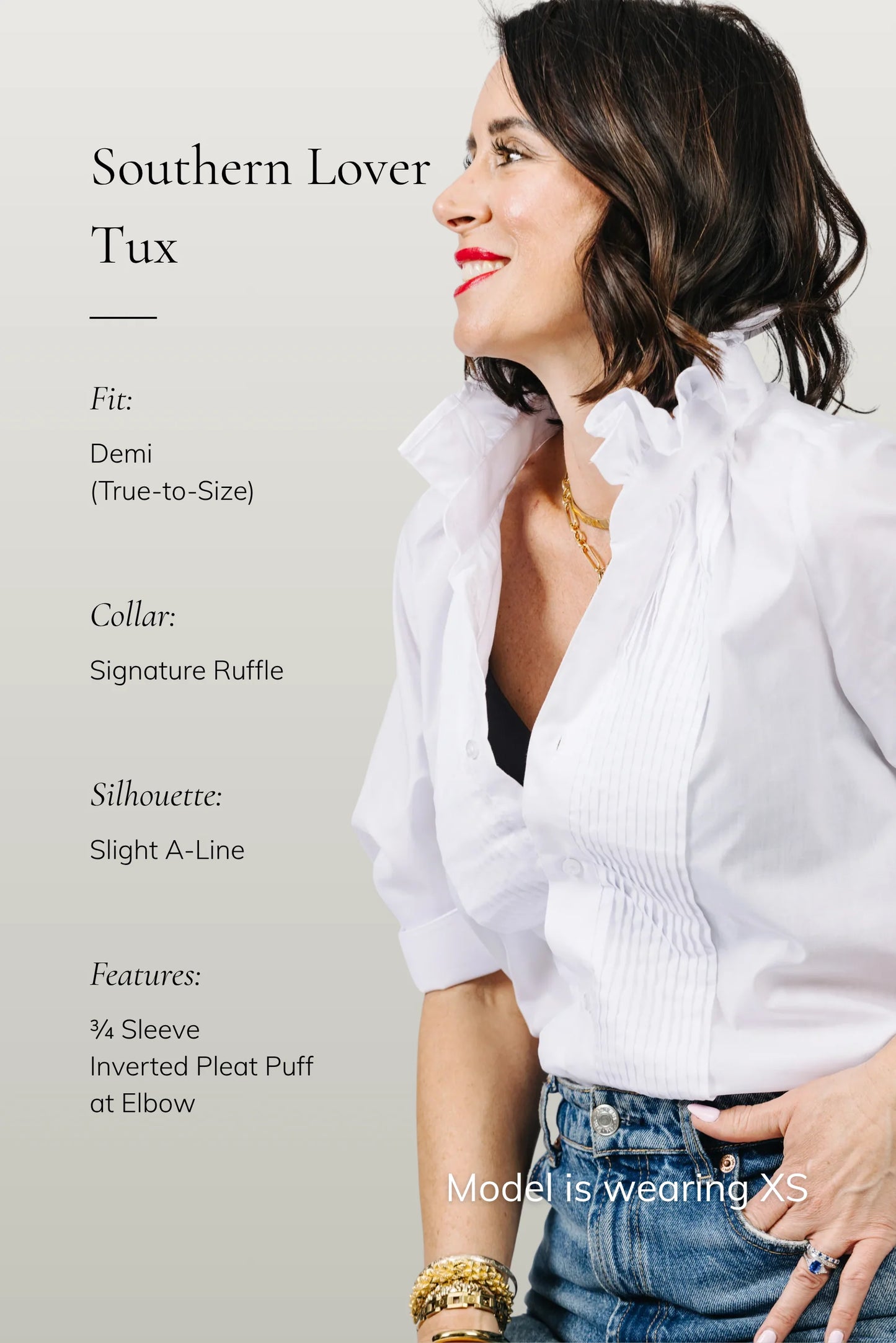 KMJ Southern Lover Tux White