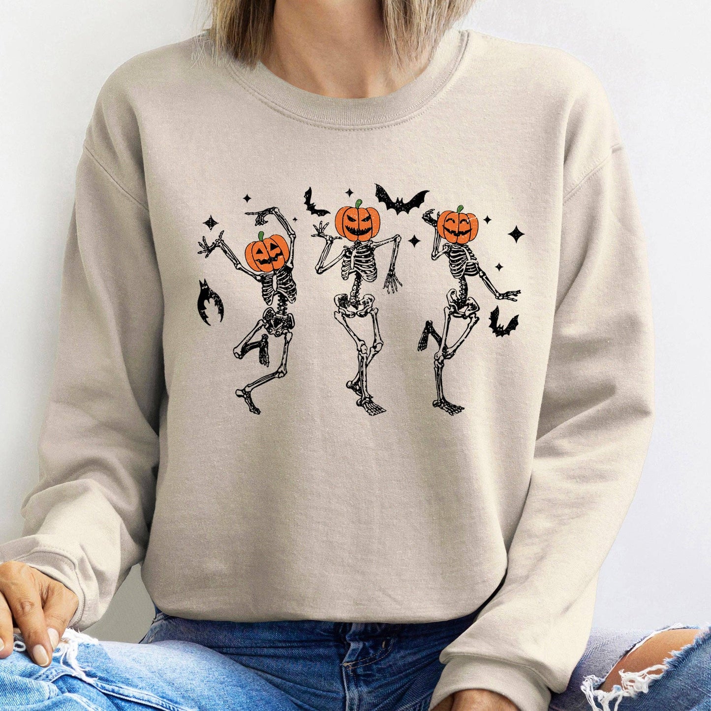 Sweatshirt | Dancing Pumpkins | XL