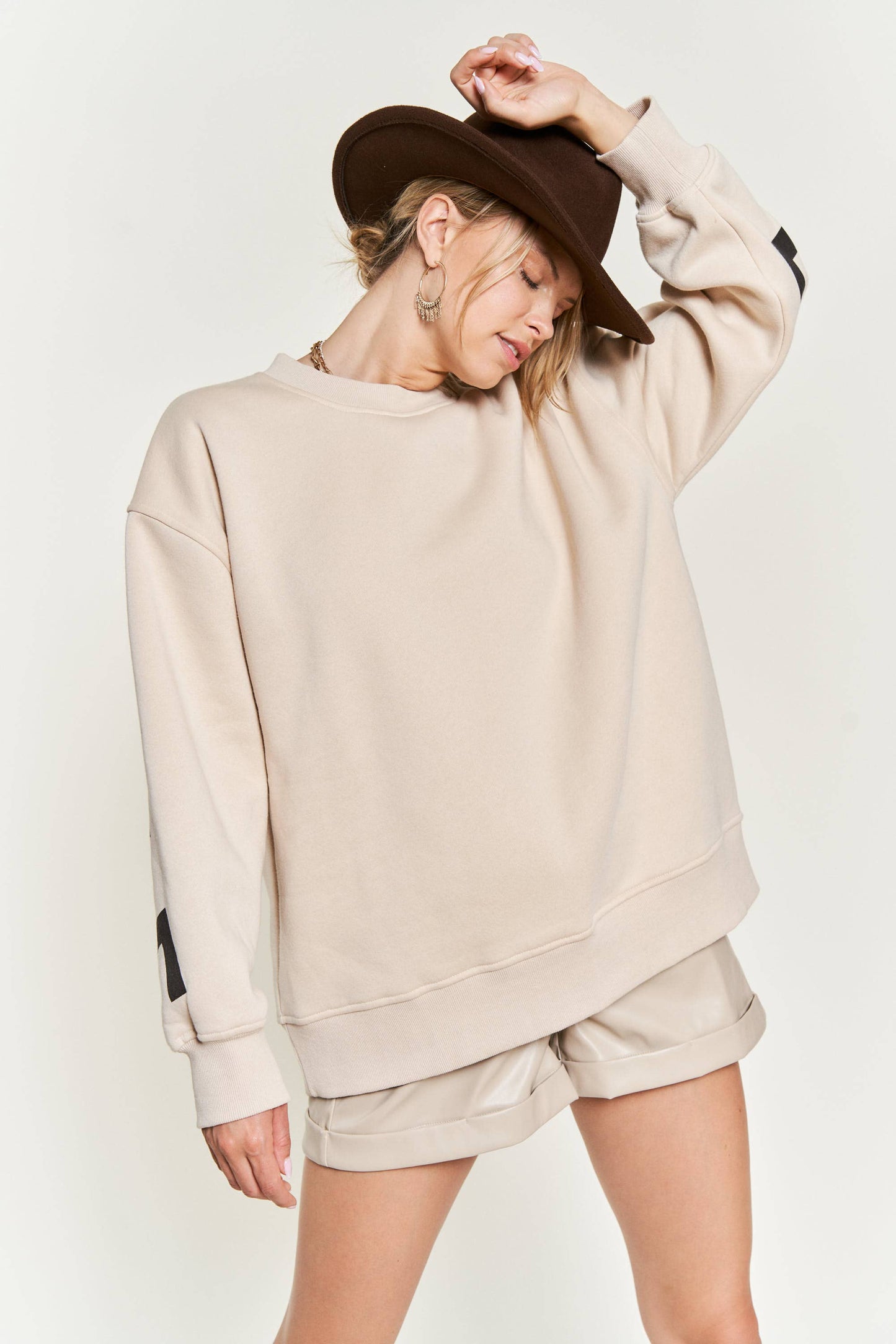 Sweatshirt | Be Yourself Cream | XL