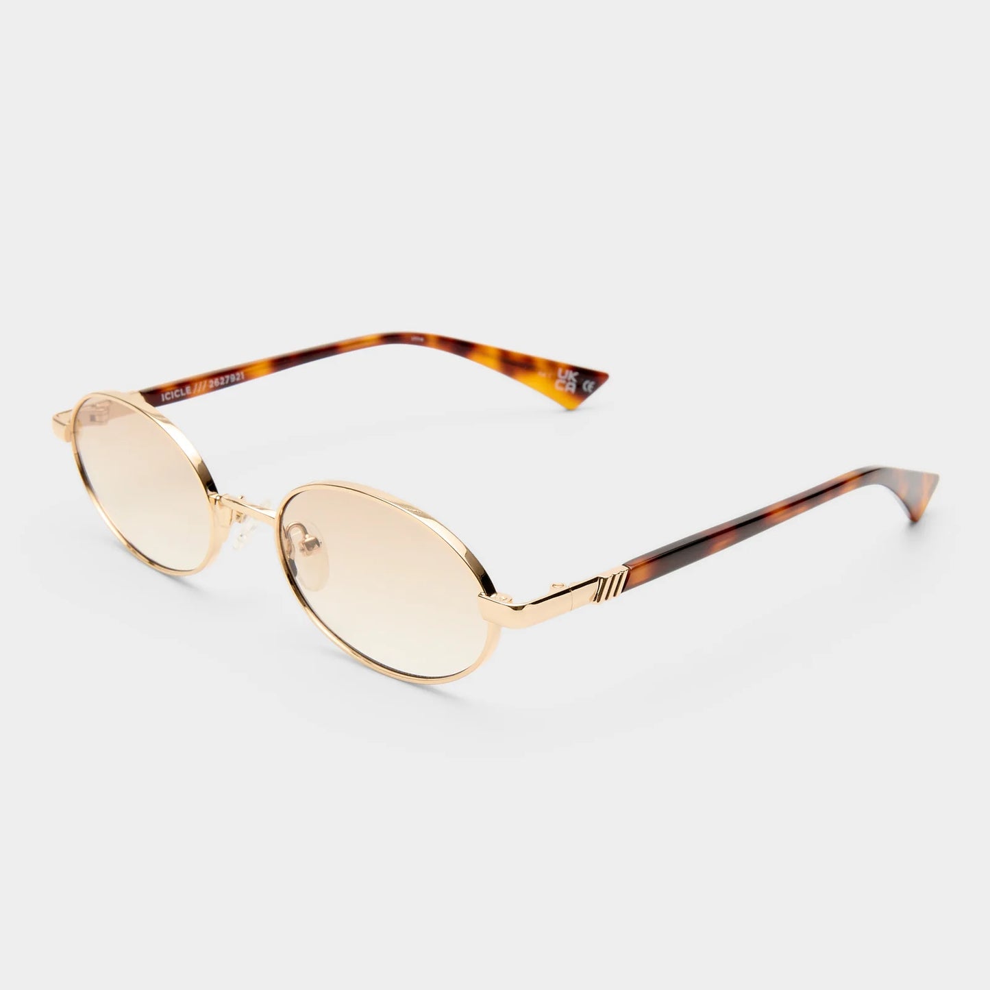 Icicle Sunglasses | Bright Gold
