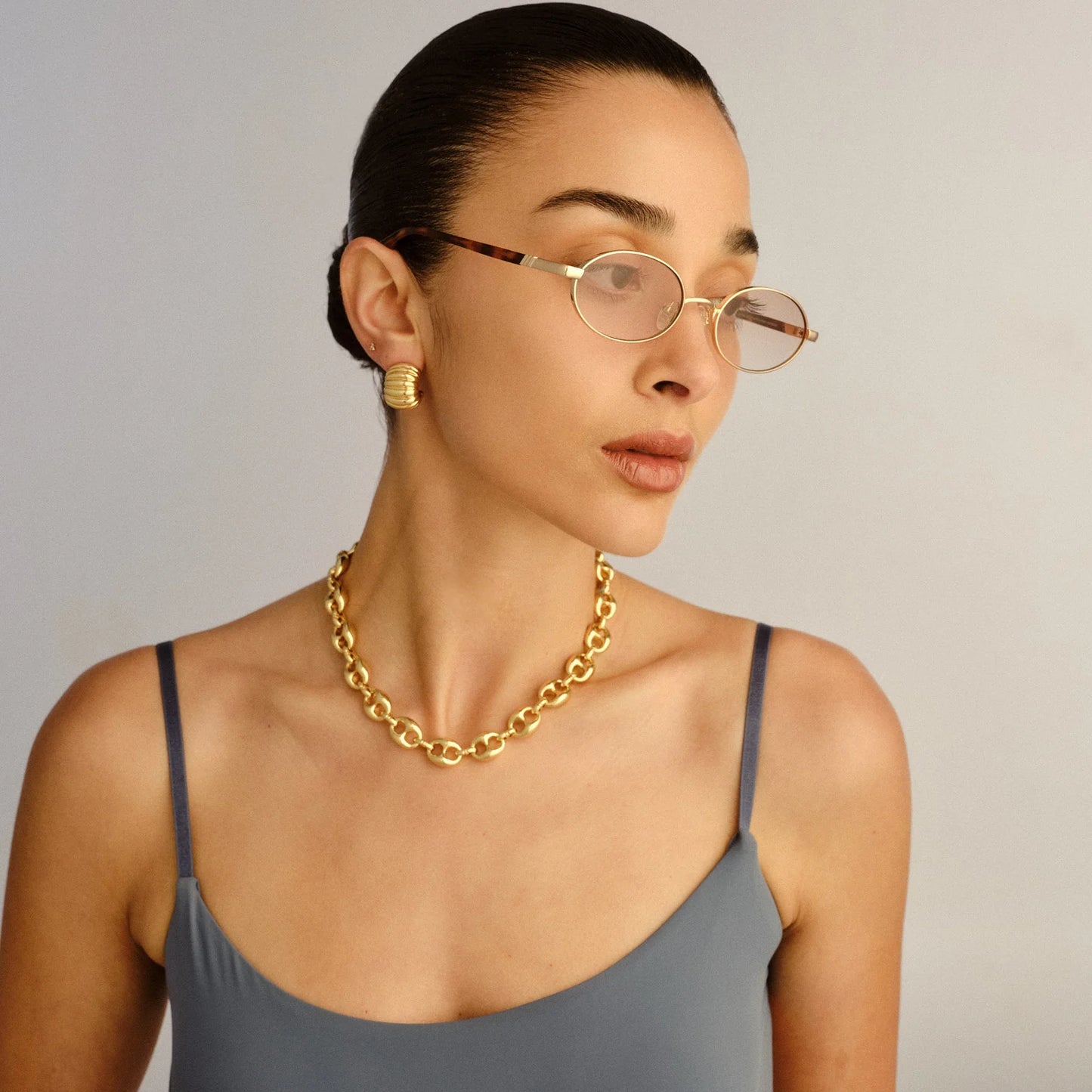 Icicle Sunglasses | Bright Gold