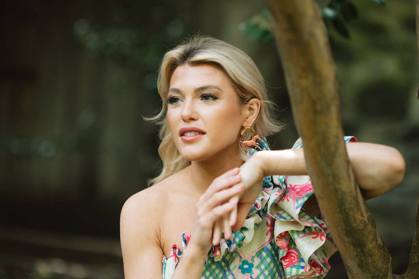 Keeneland Horse Earring