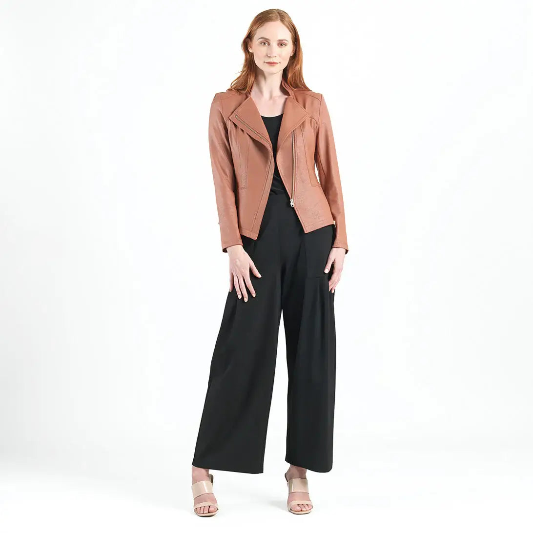 Liquid Leather ™ Signature Jacket: Merlot / L