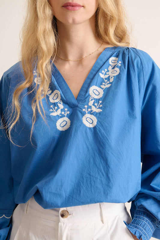 Blouse | French Blue | M