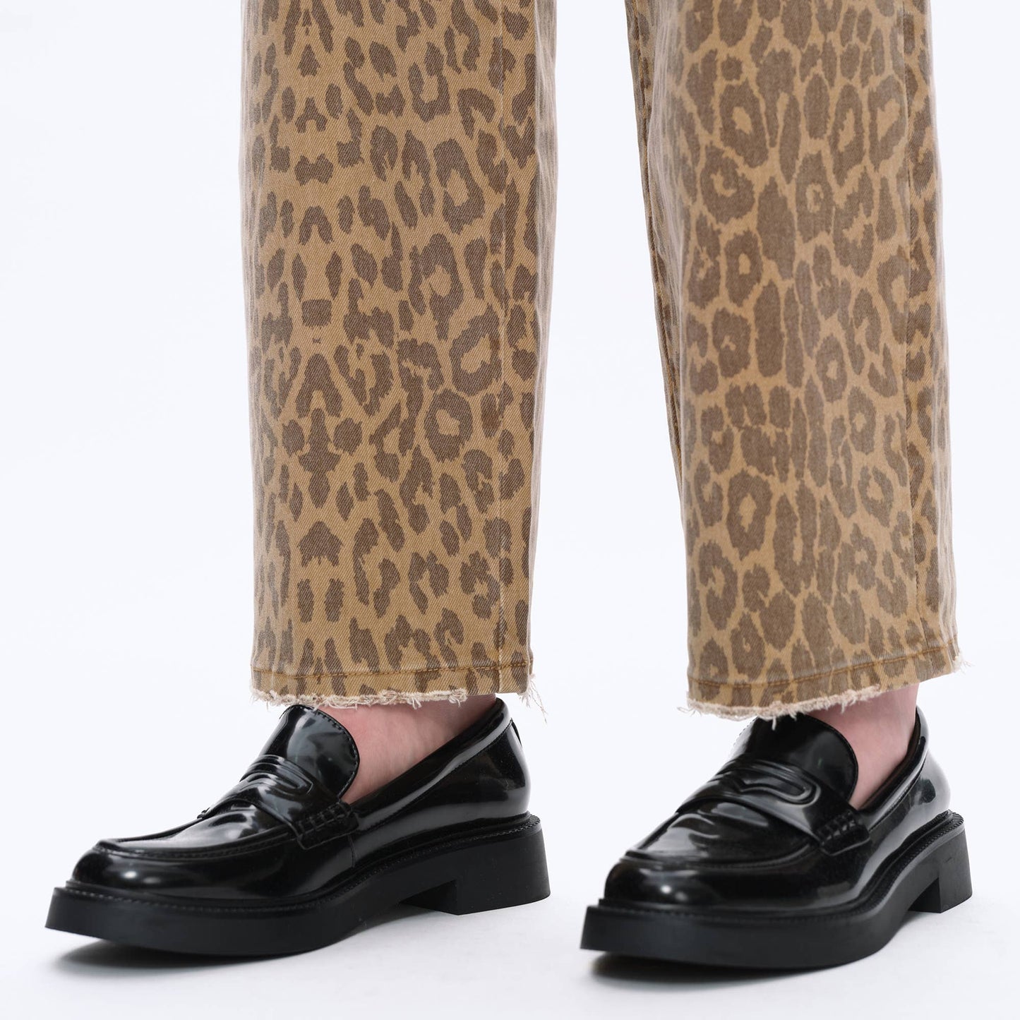 Pant | BAYEAS Leopard Jeans | 26