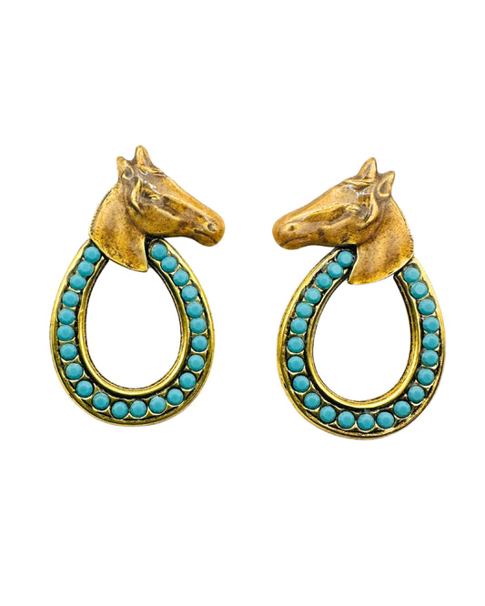Lexington Horse Earring