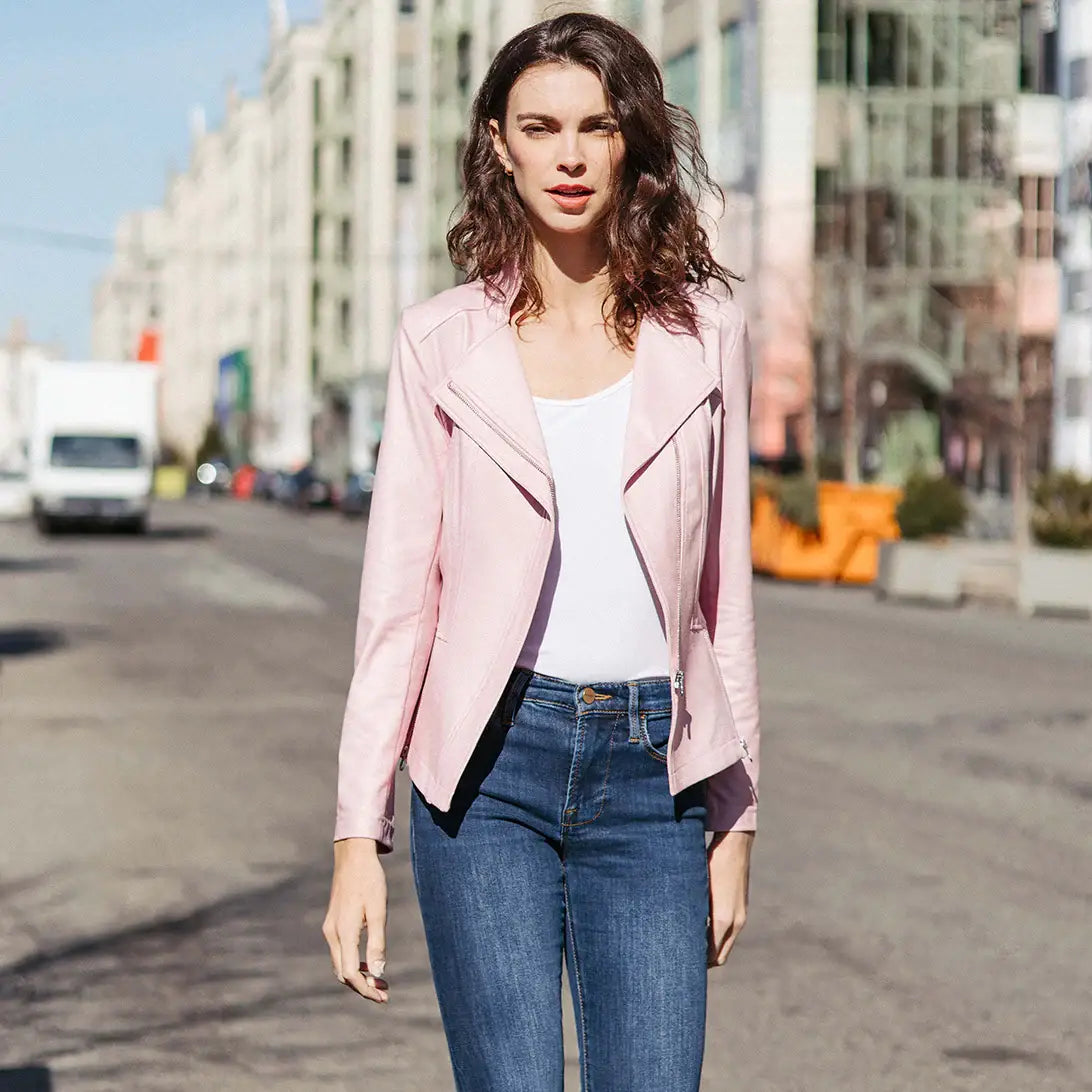 Liquid Leather ™ Signature Jacket: Merlot / L