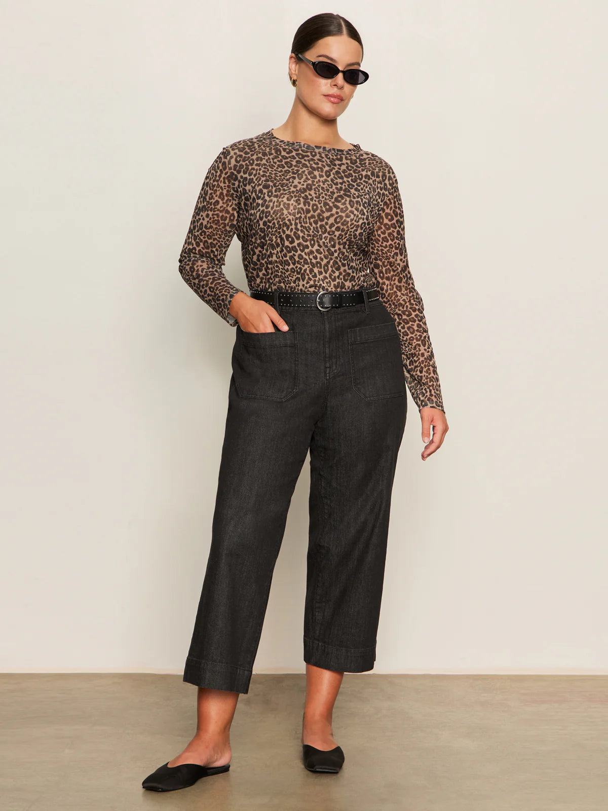 Sanctuary French Kitty Mesh Long Sleeve