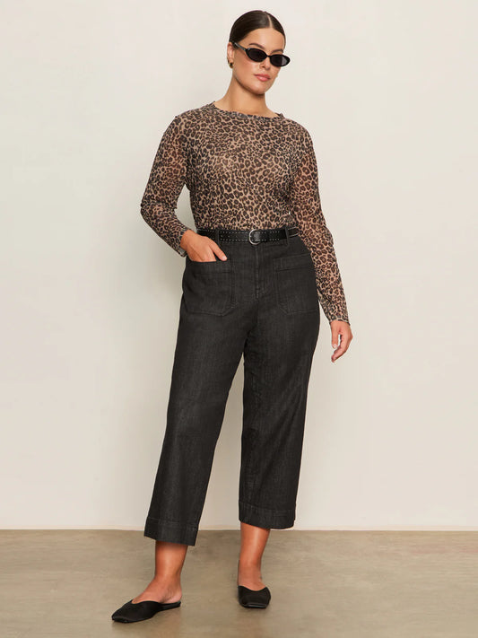 Sanctuary French Kitty Mesh Long Sleeve