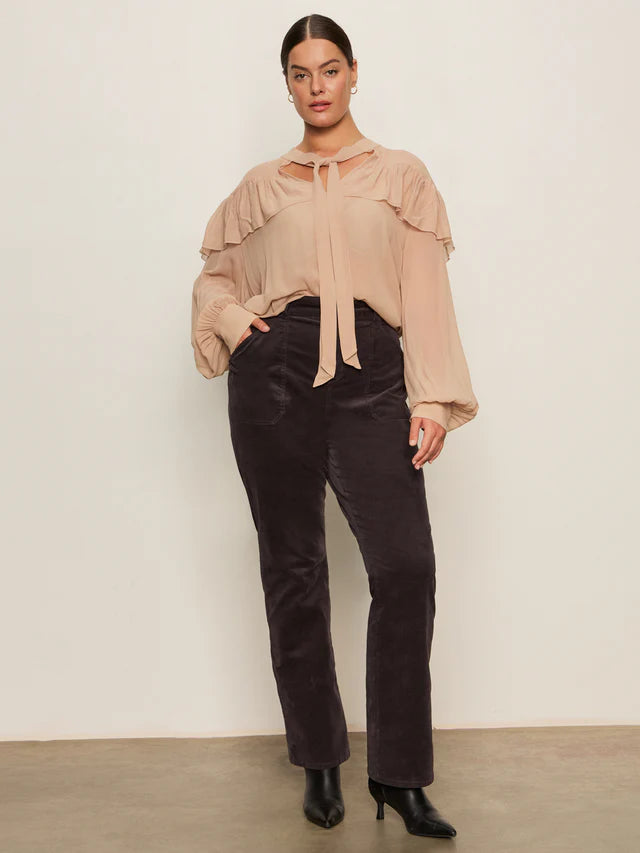 Sanctuary Fade Into You Ruffle Blouse