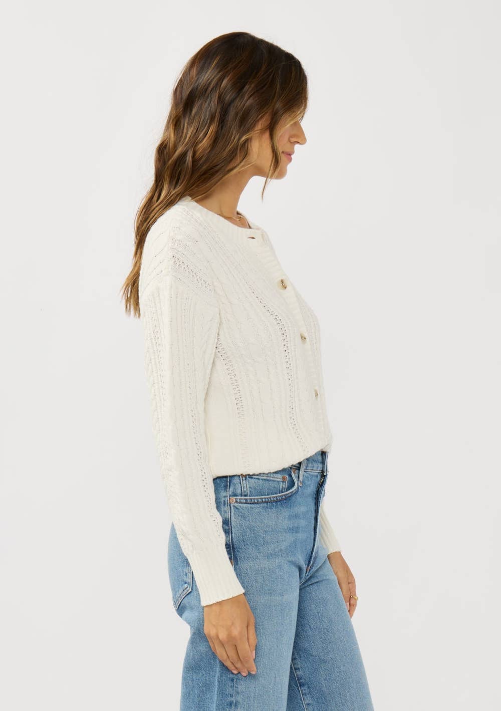 Lovestitch White Cardigan