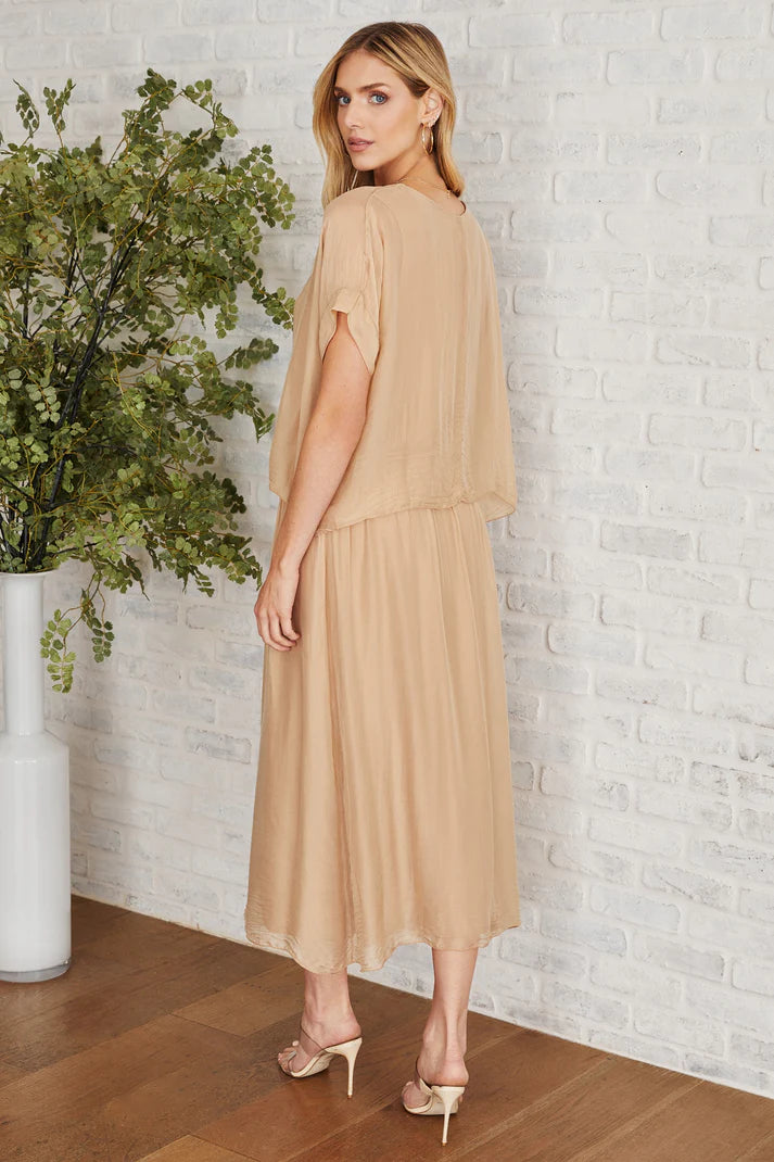 Milio Milano Camel Dress | M