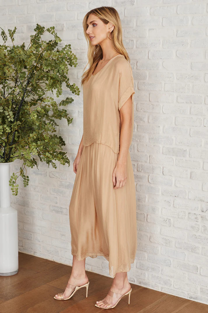 Milio Milano Camel Dress | M