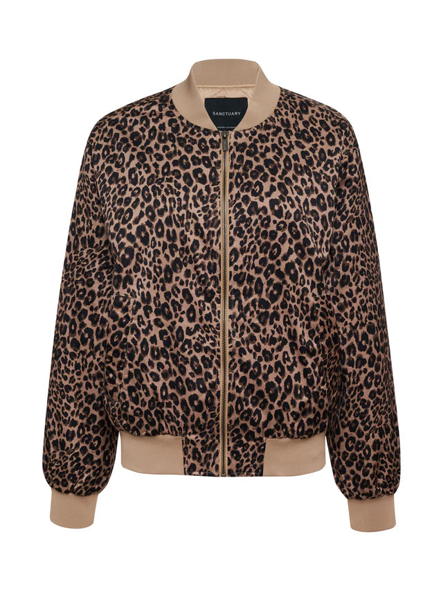 Monroe Sateen Bomber Jacket