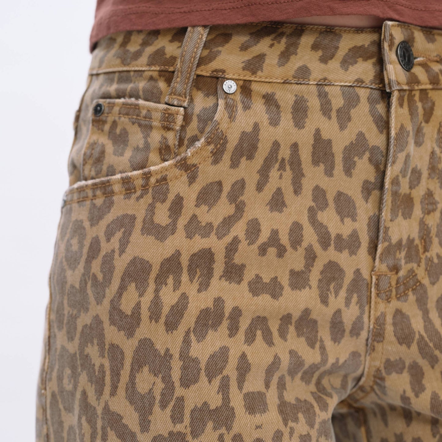 Pant | BAYEAS Leopard Jeans | 26
