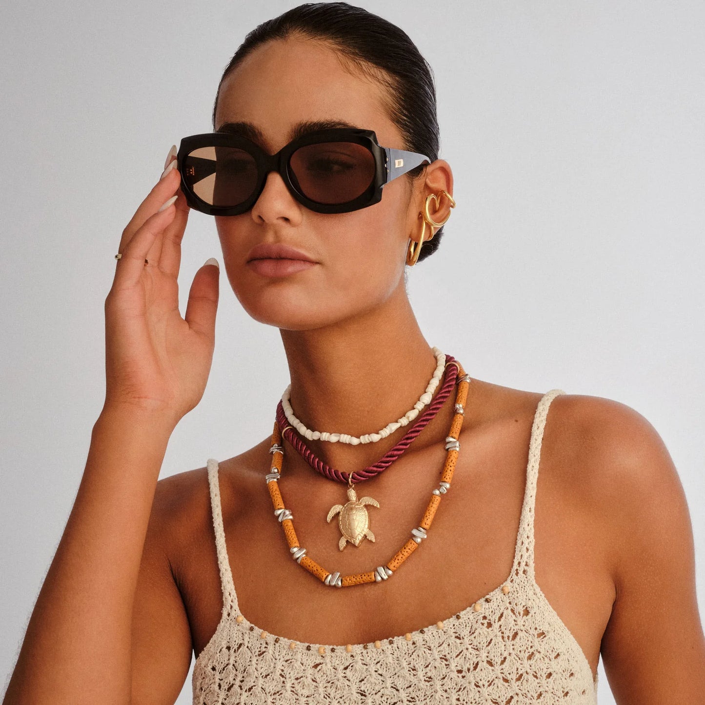Loveliness Sunglasses | Black