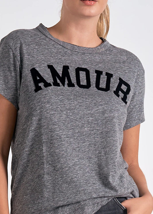 Tee | Grey Elan Amour | S
