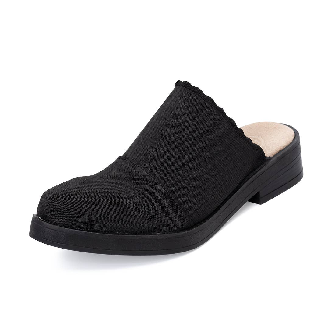 Shoe | Bennett Mule | Black Ruffle | 8