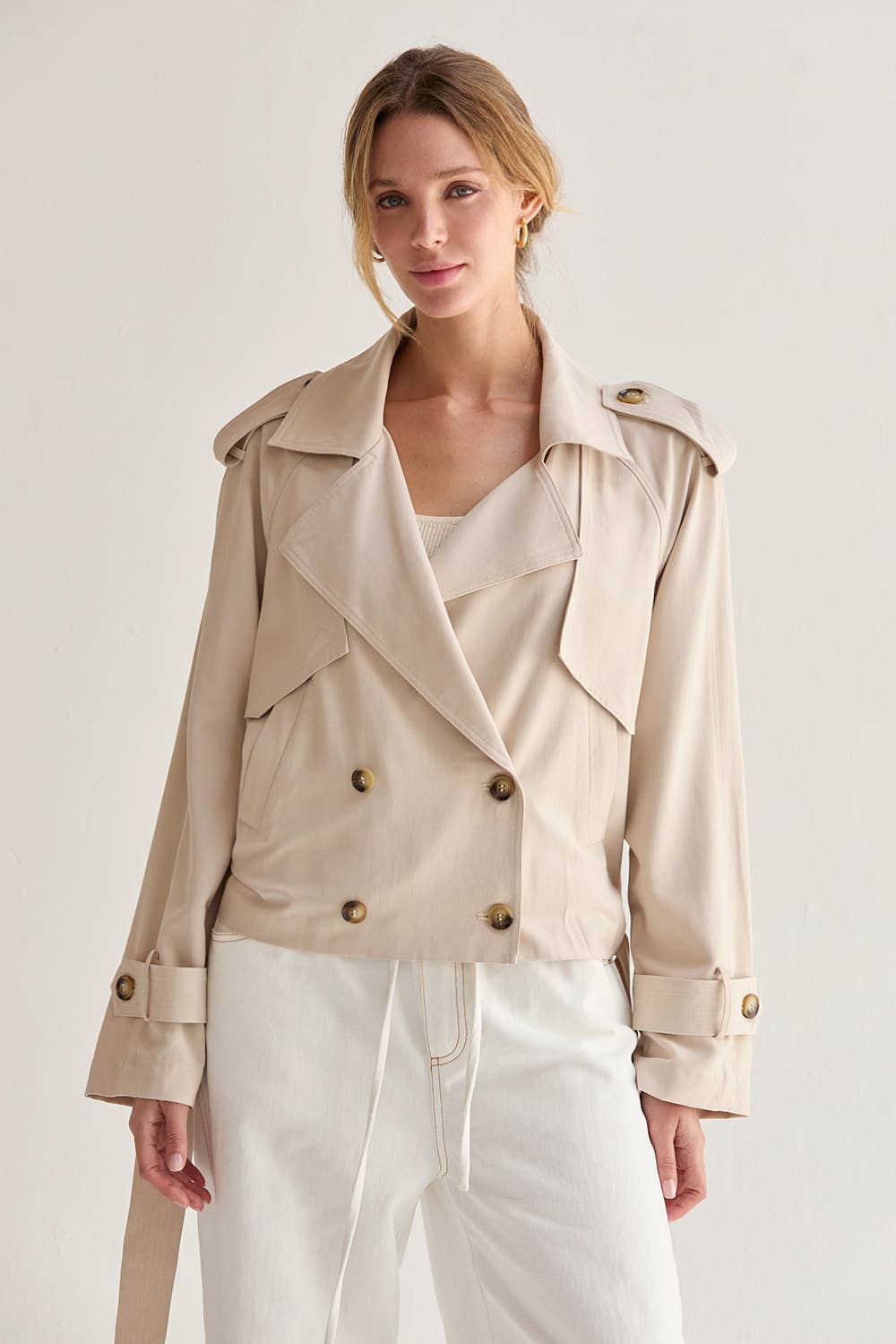 Reese Lightweight Trench | Bone