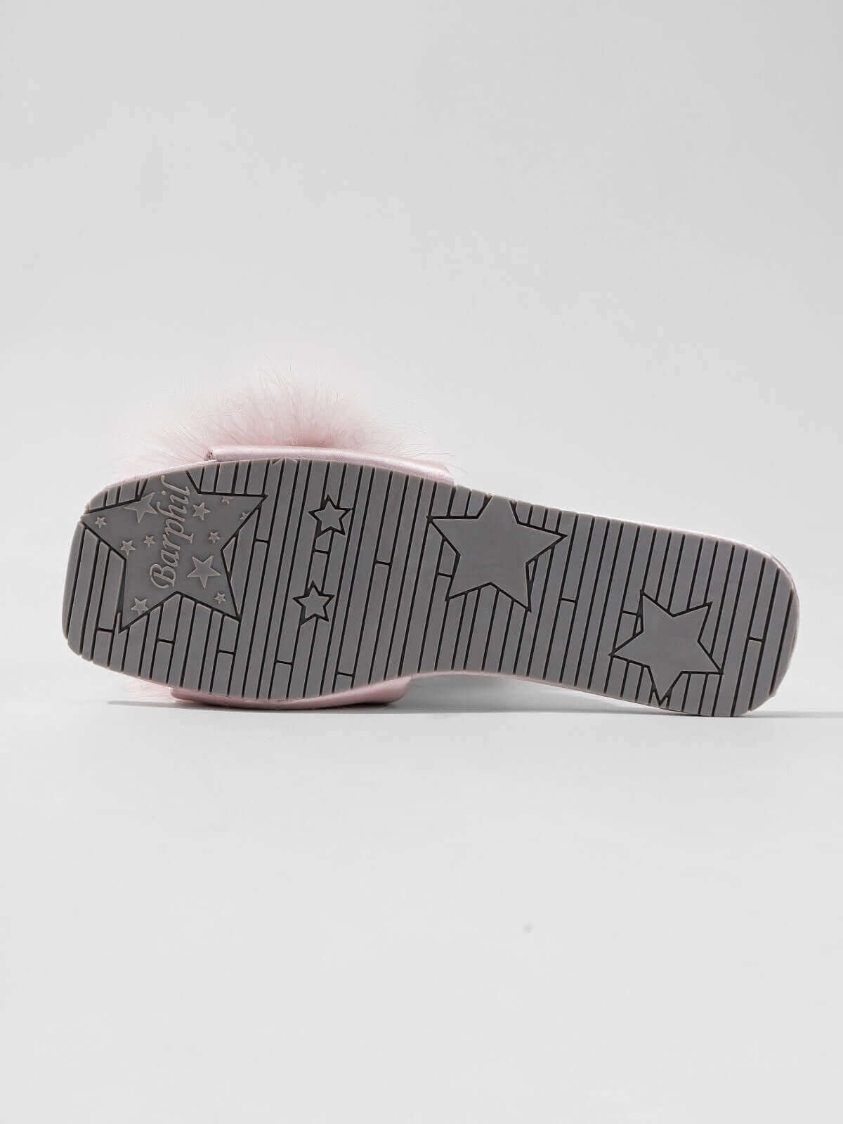 Shoe | Pink Feather Slippers | 7/8