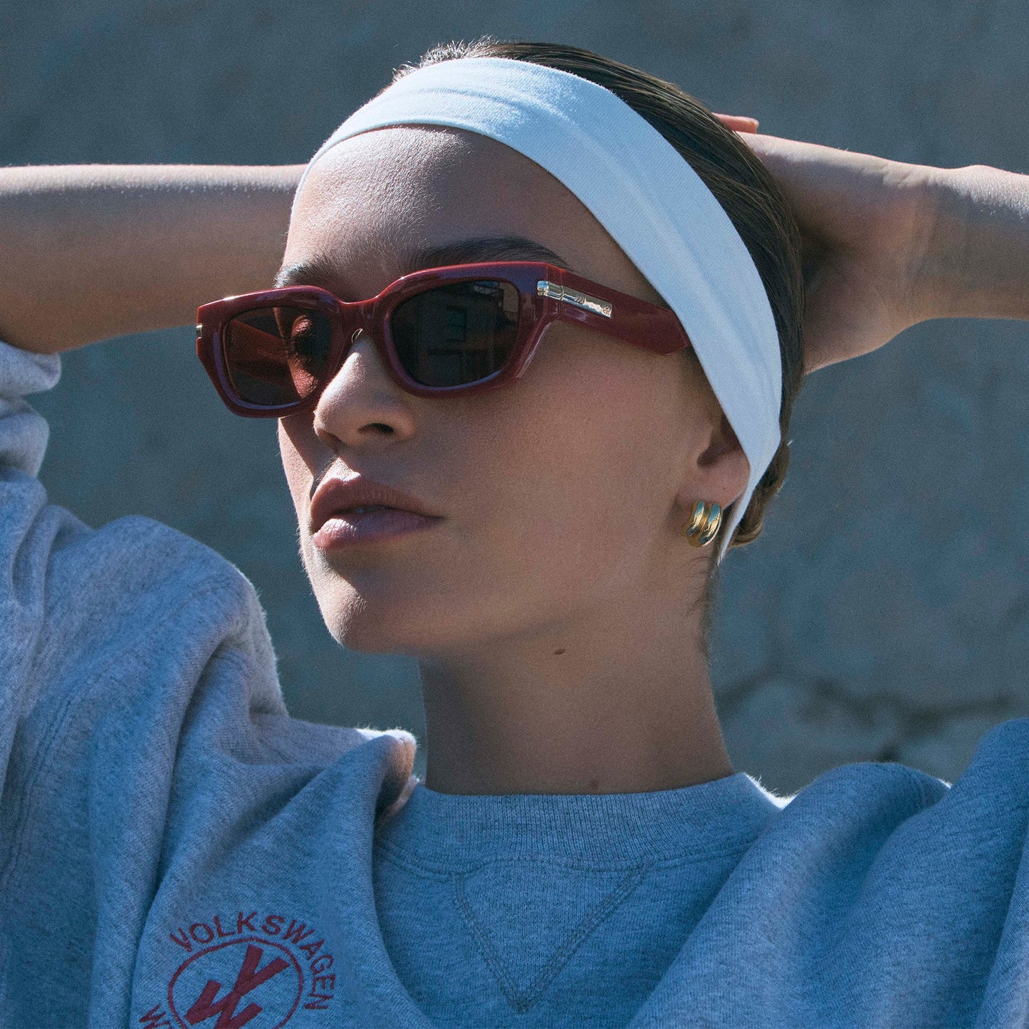 Cubito Sunglasses | Burgundy