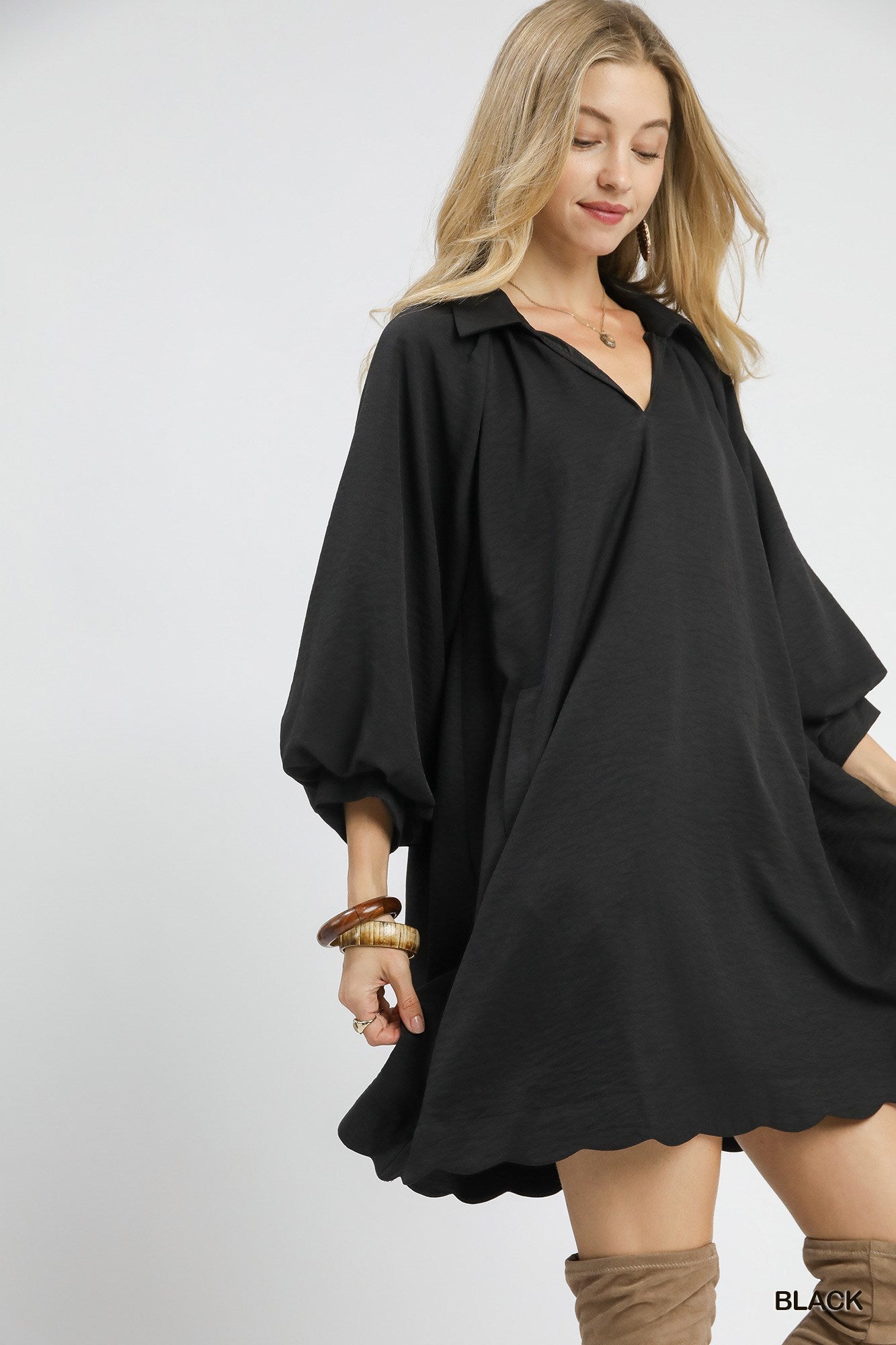 Dress | Umgee Black Tunic | S