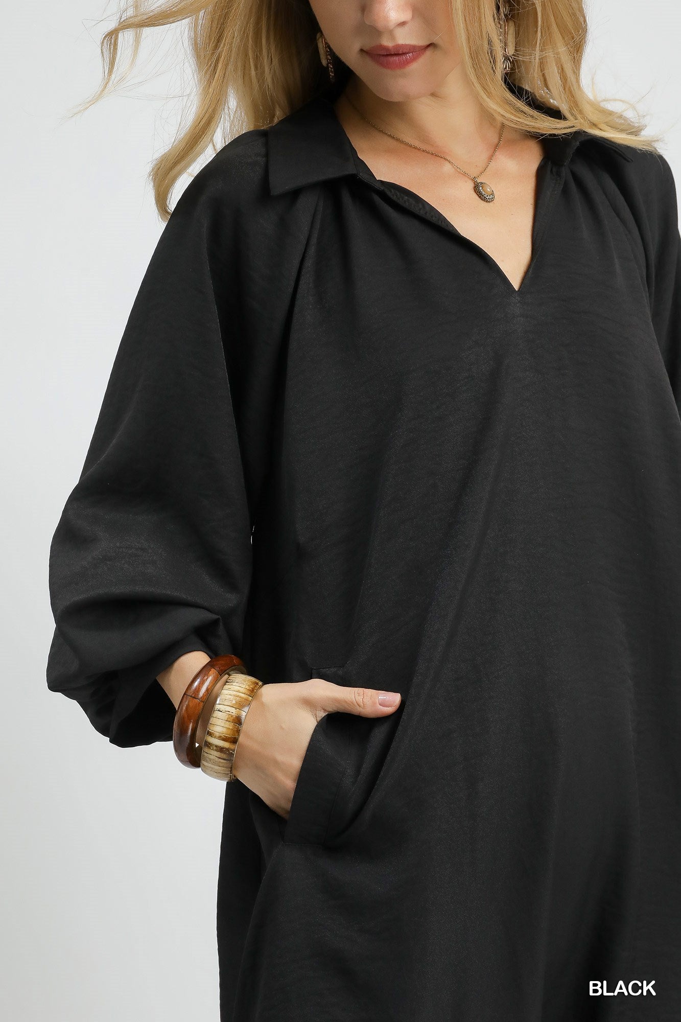 Dress | Umgee Black Tunic | S