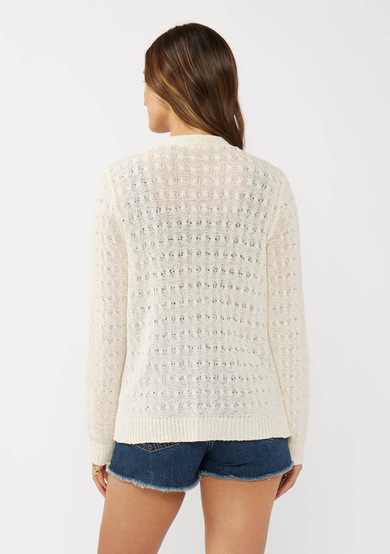 Textured Ribbed Cardigan