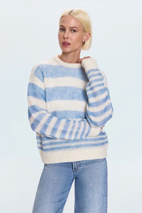 Pistola Moa Striped Bubble Sweater