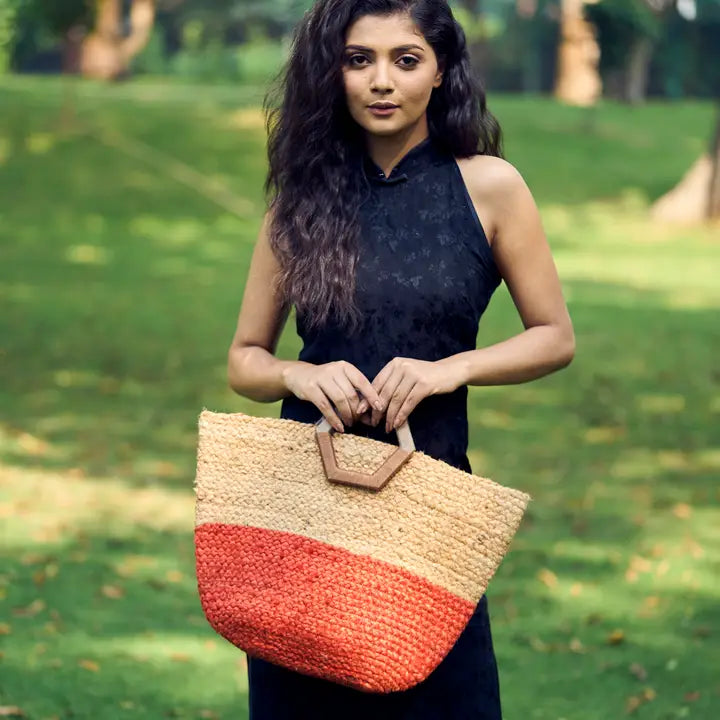 Anju Florence Bag | Coral