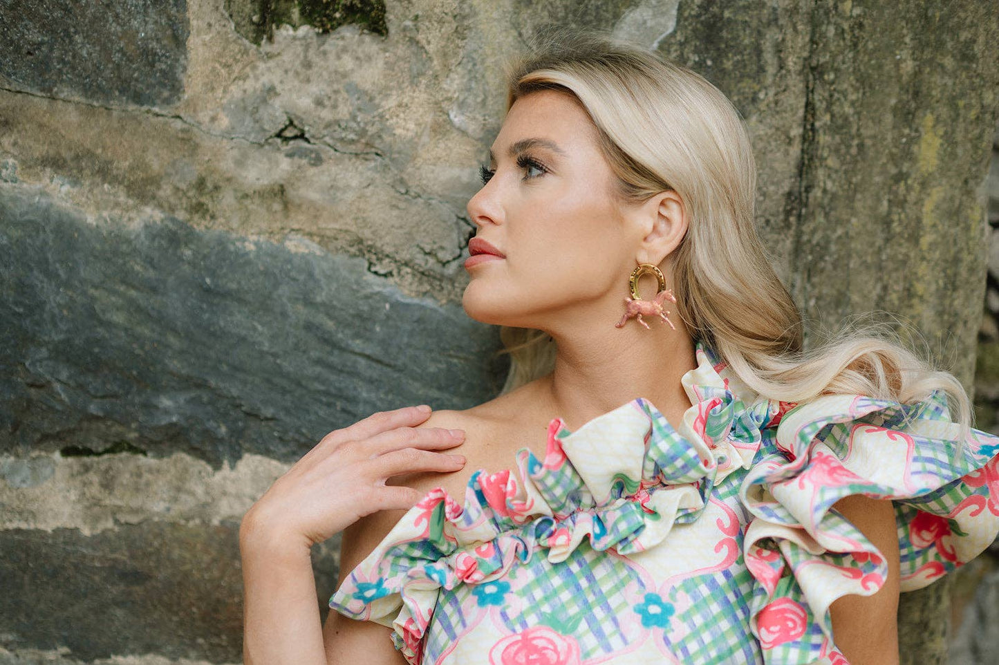 Keeneland Horse Earring