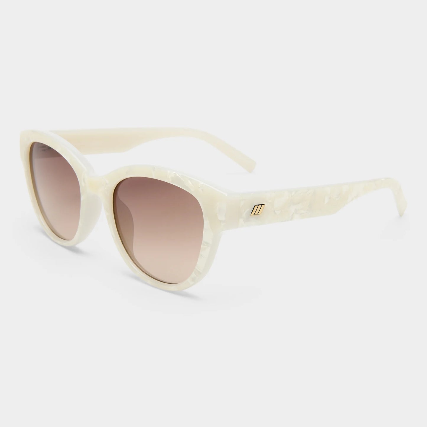 Majestic Sunglasses | White Marble
