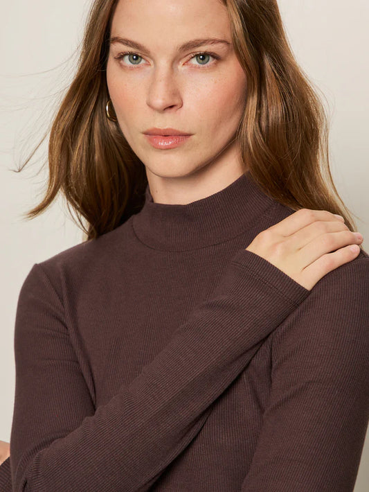 Sanctuary Long Sleeve Mock Top