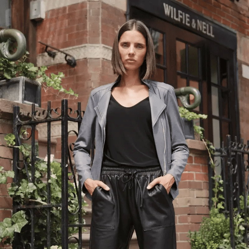 Liquid Leather ™ Signature Jacket: Merlot / L