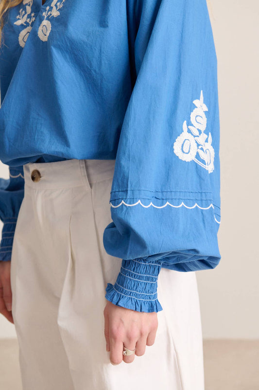 Blouse | French Blue | S