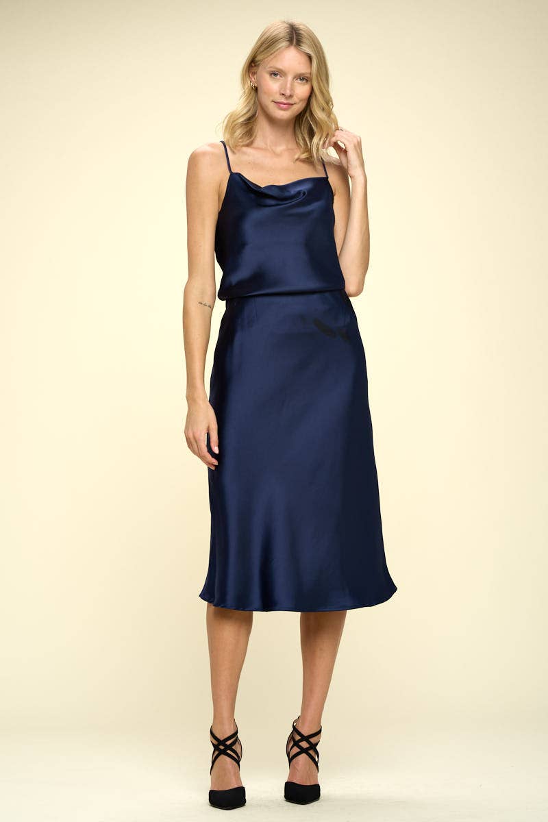 Skirt | Renee C. Navy | L