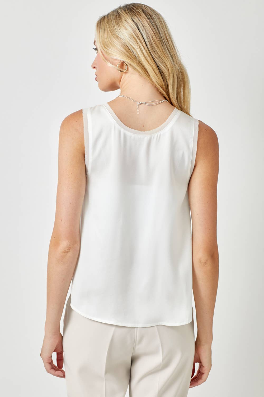Tank | Mystree Satin White | S