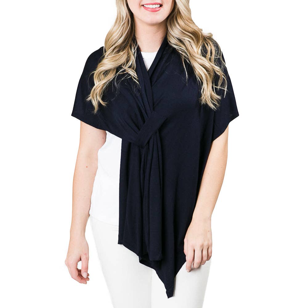 Wrap | Keyhole Spring | Black