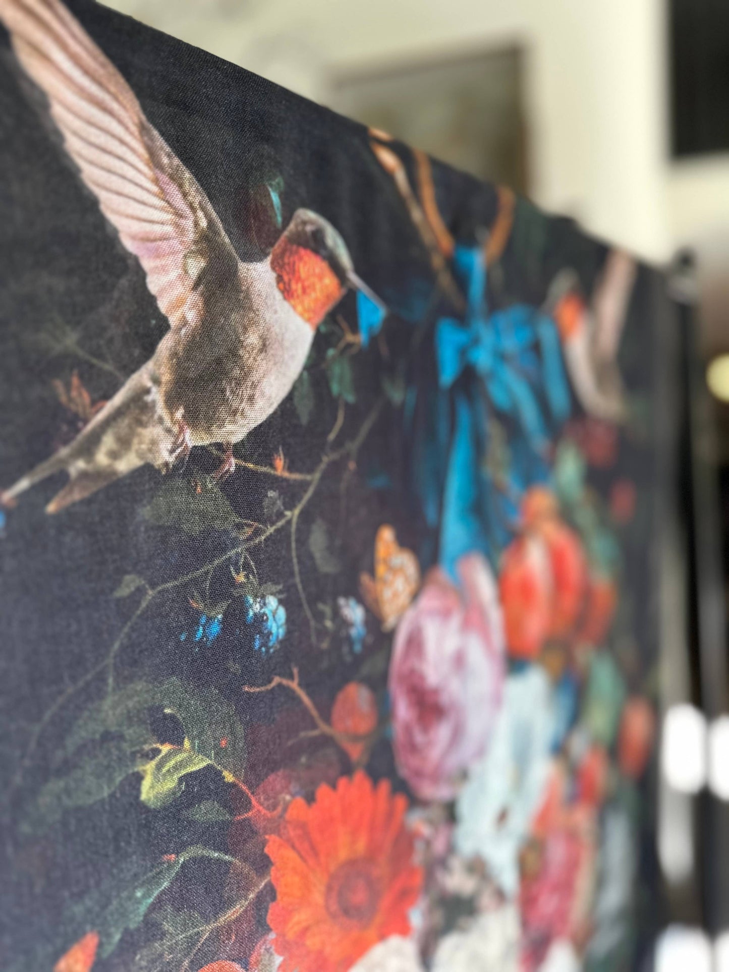 Flight of Fancy Floral Scarf