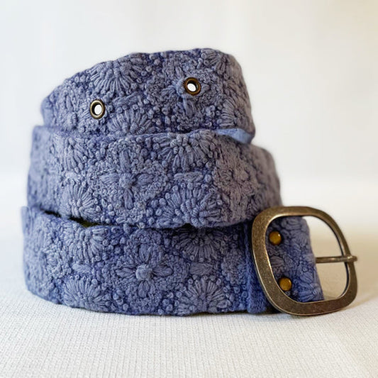 Belt | Azure Seas Embroidered | L