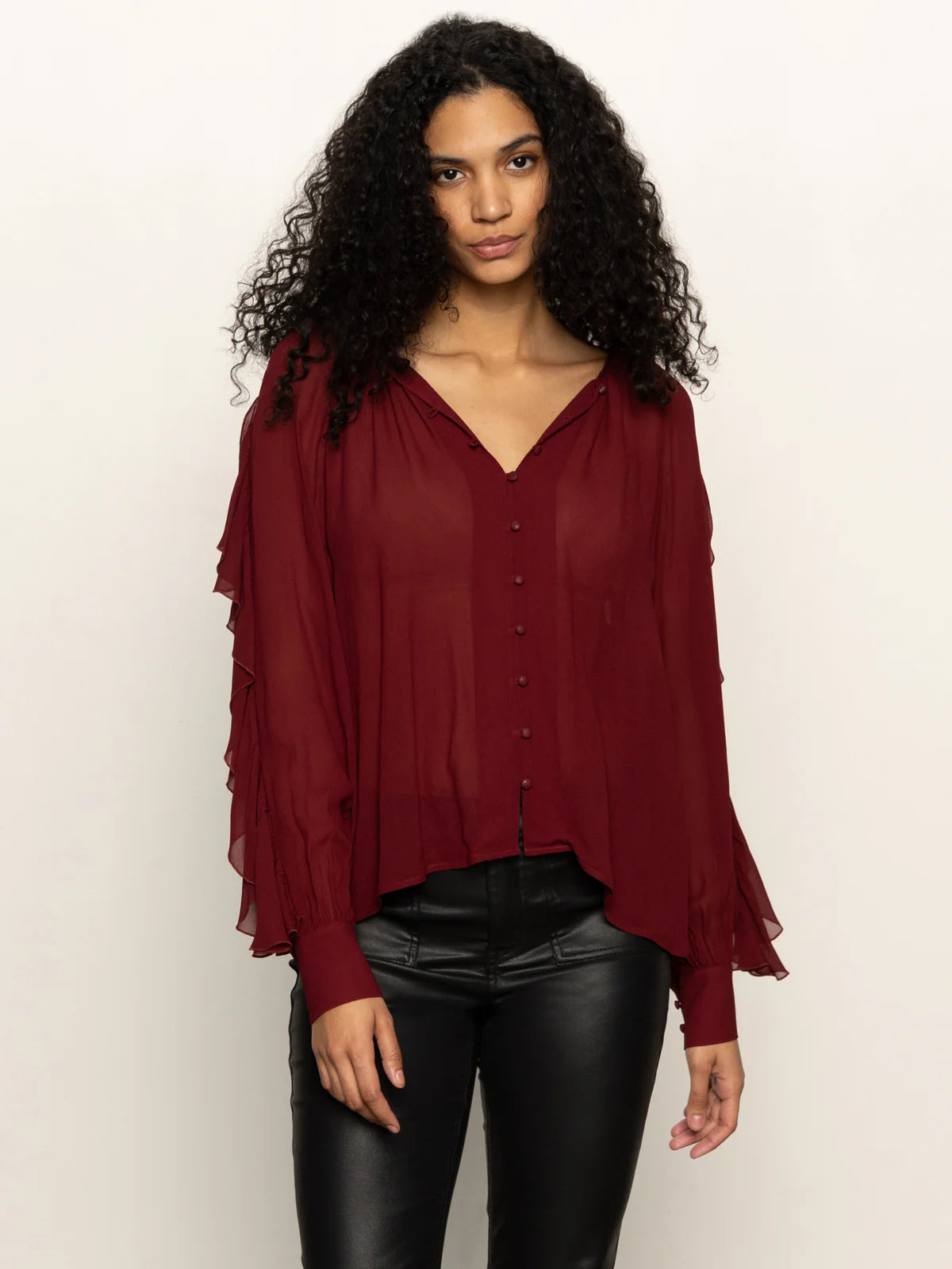 Harmony Crimson Blouse