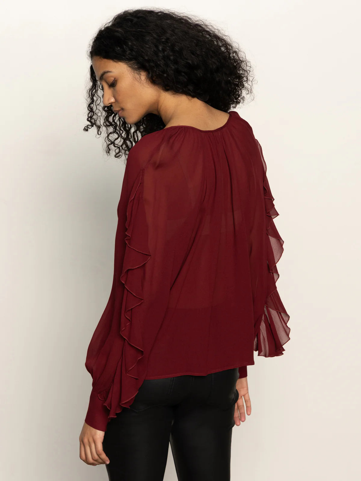 Harmony Crimson Blouse